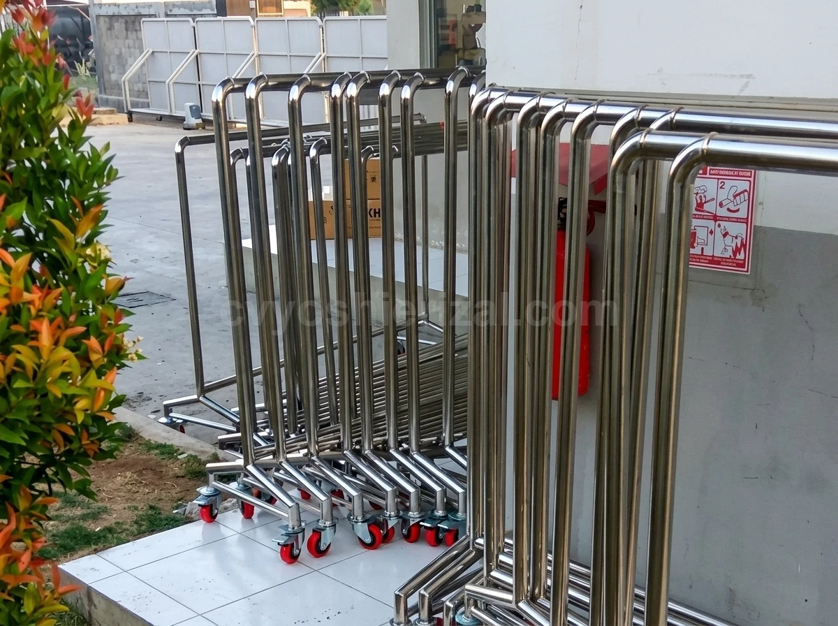 Pengecoran lantai industri heavy duty pabrik