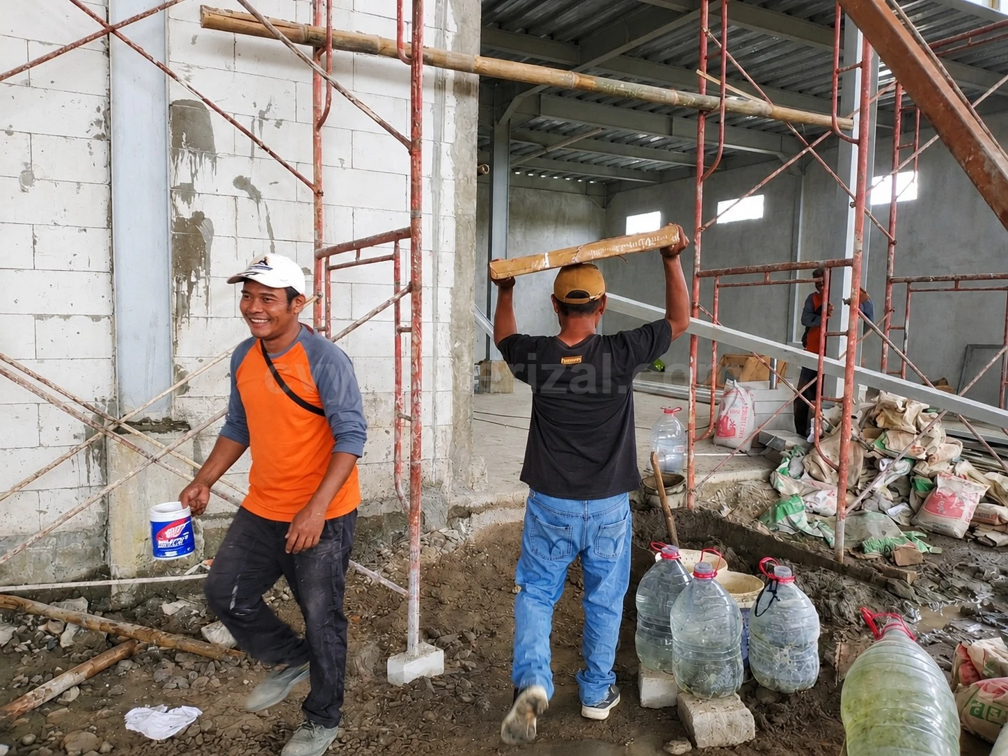 Pembangunan struktur cold storage industri